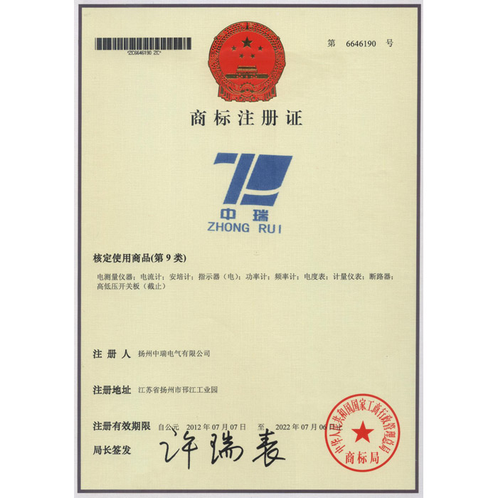 中瑞商標(biāo)